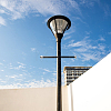 2 Bags Iron Outdoor Lamp Post Cross Arm Ladder Stand FIND-PH0061-76P-4