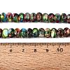Dyed Synthetic Imperial Jasper Beads Strands G-Q606-99A-01-5