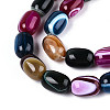 Natural Agate Beads Strands G-N356-02A-07-4