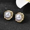 Brass Stud Earring EJEW-H180-03G-1