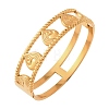 304 Stainless Steel Hinged Bangles for Women SA-C001-06B-G-1