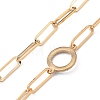 Star & Moon & Cross Brass Lariat Necklaces Sets NJEW-JN03041-20