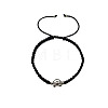 Alloy Bead Braided Bead Bracelets NI5372-1-1