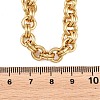 7MM 304 Stainless Steel Double Link Chain Necklaces for Women SA-H001-24G-5