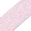 Electroplate Glass Beads Strands GLAA-Q105-03-05-1