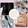 64Pcs 32 Styles Alloy Enamel Shoe Charms HJEW-PH02482-5