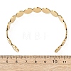 201 Stainless Steel Cuff Bangles for Women BJEW-T024-01B-G-3