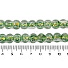 Handmade Foil Lampwork Beads Strands FOIL-K003-06A-13-4