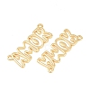Brass Pendants KK-F931-26B-G-2