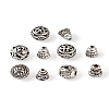 Kissitty Tibetan Style Alloy Guru Bead Sets PALLOY-KS0002-07AS-25