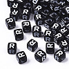 Opaque Acrylic Beads SACR-N002-01R-1