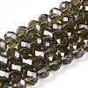 Electroplate Glass Beads Strands EGLA-A034-T8mm-A09-A-1