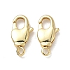 Brass Swivel Lobster Claw Clasps X-KK-K238-39G-M-1