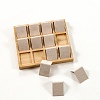 12-Slot Bamboo Earring Display Tray PW-WG49366-04-1
