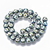 Electroplate Glass Beads Strands LS-EGLA-T012-02D-8MM-2