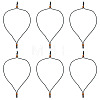 Adjustable Waxed Polyester Cord Necklace Making NJEW-TAC0030-3