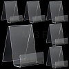 6Pcs Acrylic Book Stand for Kitchen Counter ODIS-SP0001-04C-1