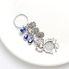 Metal Owl Keychains PW-WG14111-01-4