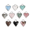 Natural Mixed Stone Faceted Pendants G-Z154-01P-1