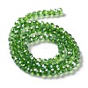 Electroplate Glass Bead Strands LS-EGLA-R015-4mm-14-4