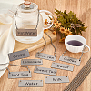 10Pcs 1Bag 304 Stainless Steel Pendants STAS-FG0001-11-4