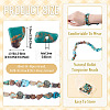 1 Strand Natural HuBei Turquoise Beads Strands G-TA0003-48-4