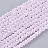 Electroplate Glass Beads Strands LS-EGLA-A034-P2mm-B12-1