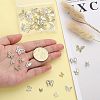 16 Style Alloy Rhinestone Cabochons FIND-CA0005-65-4