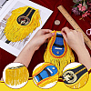 Polyester Tassel Epaulettes AJEW-WH0481-520A-3