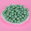 Round Silicone Focal Beads SI-JX0046A-121-3