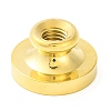 Golden Tone Round Wax Seal Brass Stamp Heads AJEW-Z034-01G-18-3