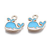 Alloy Enamel Charms ENAM-S115-037D-1