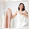 Wood Wedding Mrs Clothes Hangers DIY-WH0504-924A-5