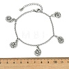 7Pcs Alloy Charm Bracelets BJEW-JB13656-4