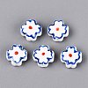 Handmade Porcelain Beads PORC-N012-15C-1