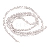 Electroplated Shell Pearl Beads Strands BSHE-G041-2mm-06-4