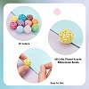 20Pcs 10 Colors AB Color Plated Acrylic Rhinestone Beads OACR-PH0004-01-7