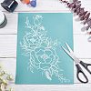 Self-Adhesive Silk Screen Printing Stencil DIY-WH0173-030-5