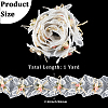 1 Yard Polyester Lace Trims SENE-CY0001-03-2