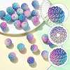 40Pcs Imitation Pearl Acrylic Beads OACR-FS0002-89A-08-3