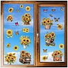 8 Sheets 8 Styles PVC Waterproof Wall Stickers DIY-WH0345-101-1