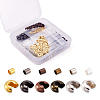 Brass Crimp Tube Beads and Brass Crimp Beads Covers KK-TA0006-01-16