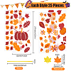 Rectangle Plastic Candy Bags for Thanksgiving Day CON-BC0007-06-2