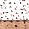 Spray Painted Picasso Cylinder Glass Seed Beads GLAA-T028-12A-02-4