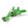 Alloy Enamel Pendants ENAM-H043-01G-10-2