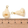Dyed Synthetic Coral Pendants GG-CBAC295-02G-03-2