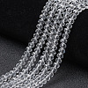 Glass Beads Strands EGLA-A044-T4mm-D19-1