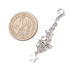 3Pcs 304 Stainless Steel Macrame Pouch Empty Stone Holder Pendant Decorations HJEW-JM04380-02-3