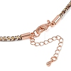 2.5MM Round Nylon Cotton Cord Necklace Making NJEW-C106-01RG-09-3