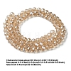 Electroplate Glass Beads Strands EGLA-FS0001-42E-4